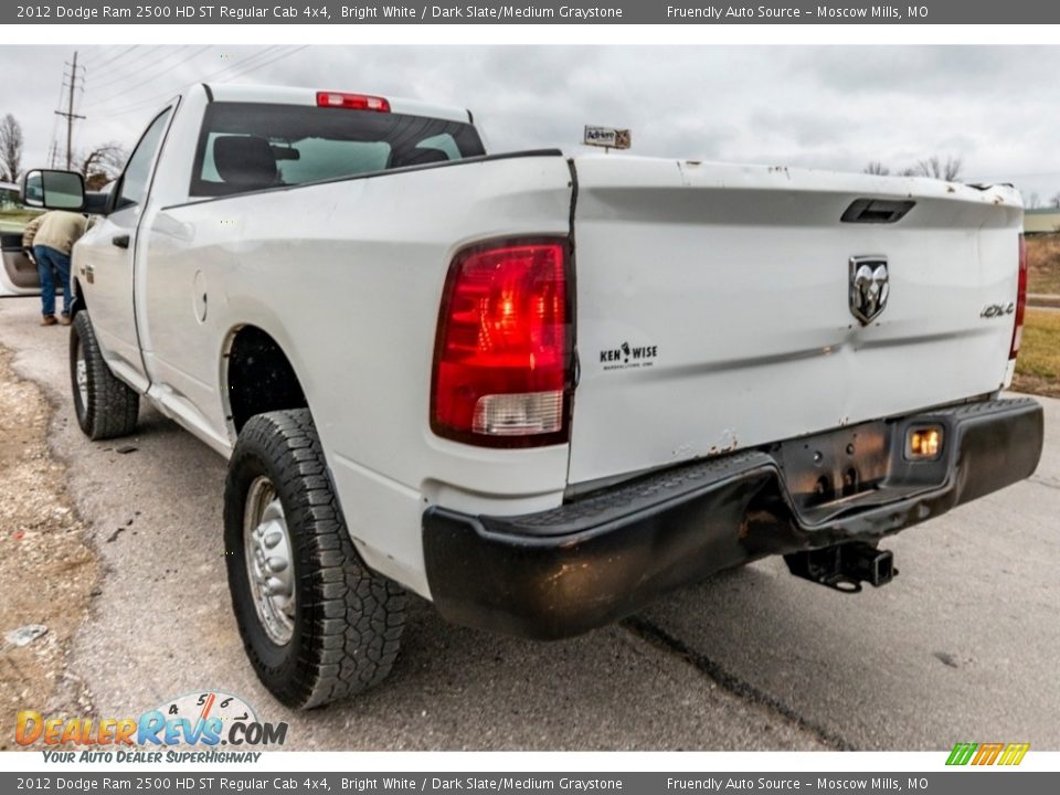 2012 Dodge Ram 2500 HD ST Regular Cab 4x4 Bright White / Dark Slate/Medium Graystone Photo #6