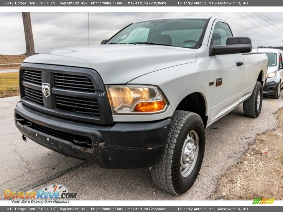 Bright White 2012 Dodge Ram 2500 HD ST Regular Cab 4x4 Photo #8