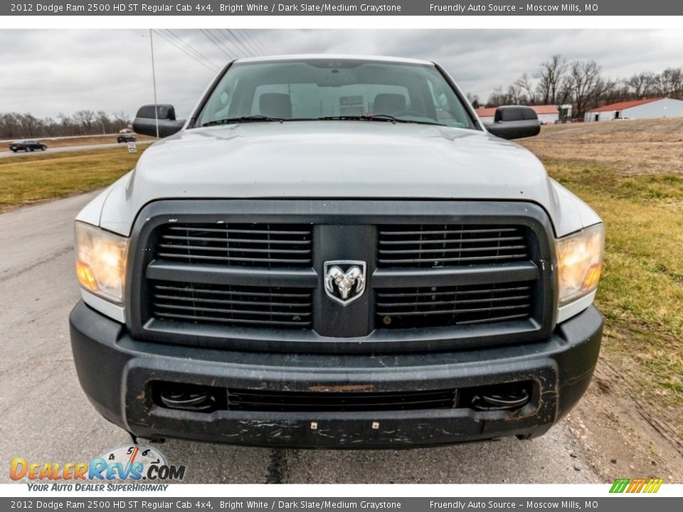 2012 Dodge Ram 2500 HD ST Regular Cab 4x4 Bright White / Dark Slate/Medium Graystone Photo #9