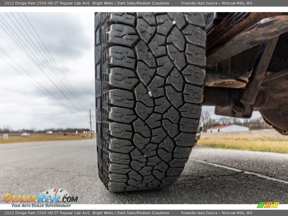 2012 Dodge Ram 2500 HD ST Regular Cab 4x4 Bright White / Dark Slate/Medium Graystone Photo #12