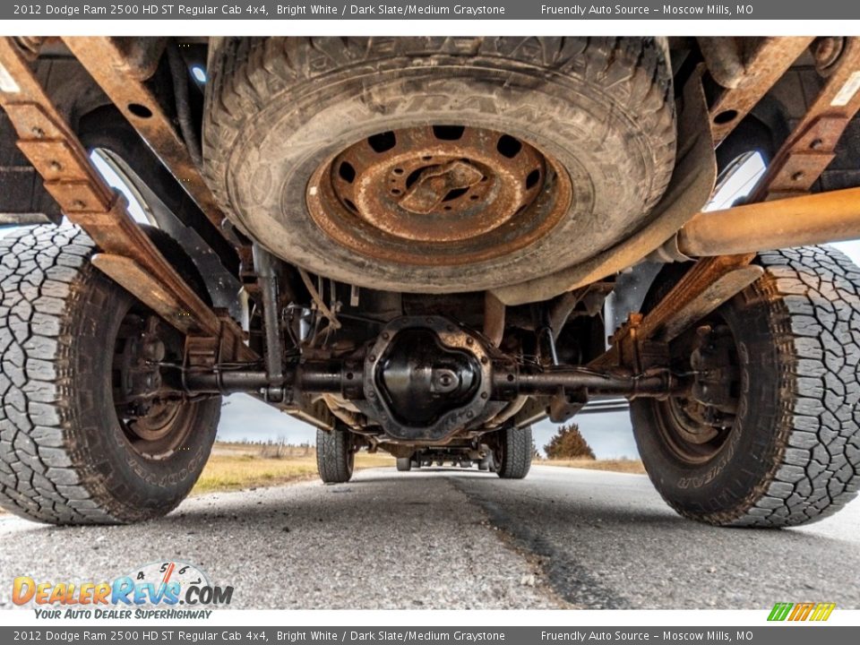 Undercarriage of 2012 Dodge Ram 2500 HD ST Regular Cab 4x4 Photo #13