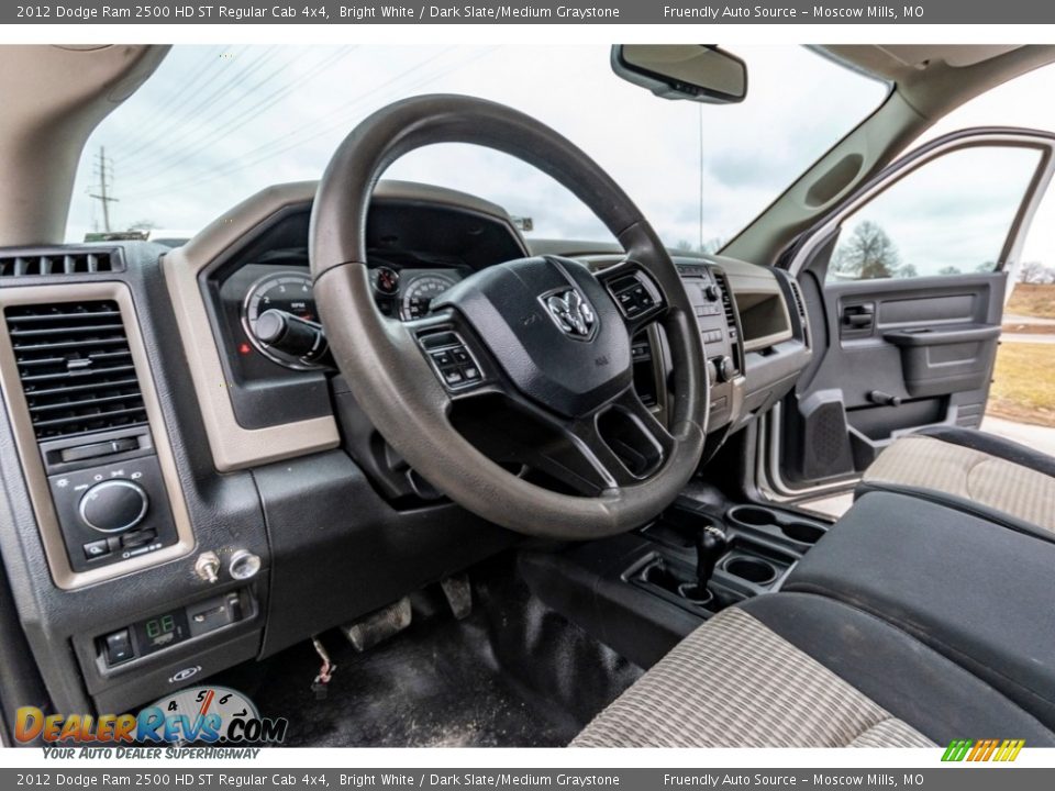 Front Seat of 2012 Dodge Ram 2500 HD ST Regular Cab 4x4 Photo #20