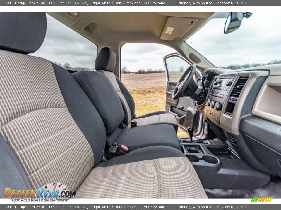 2012 Dodge Ram 2500 HD ST Regular Cab 4x4 Bright White / Dark Slate/Medium Graystone Photo #27