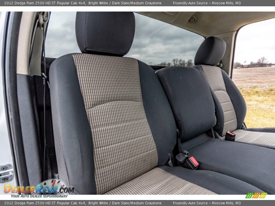 2012 Dodge Ram 2500 HD ST Regular Cab 4x4 Bright White / Dark Slate/Medium Graystone Photo #28