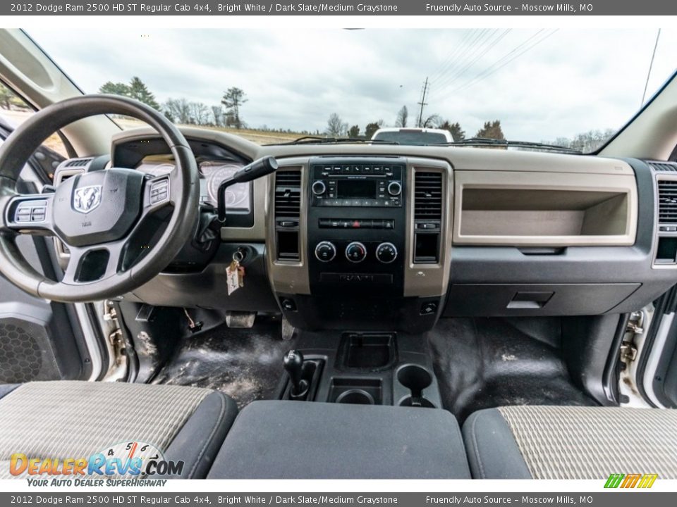 2012 Dodge Ram 2500 HD ST Regular Cab 4x4 Bright White / Dark Slate/Medium Graystone Photo #29