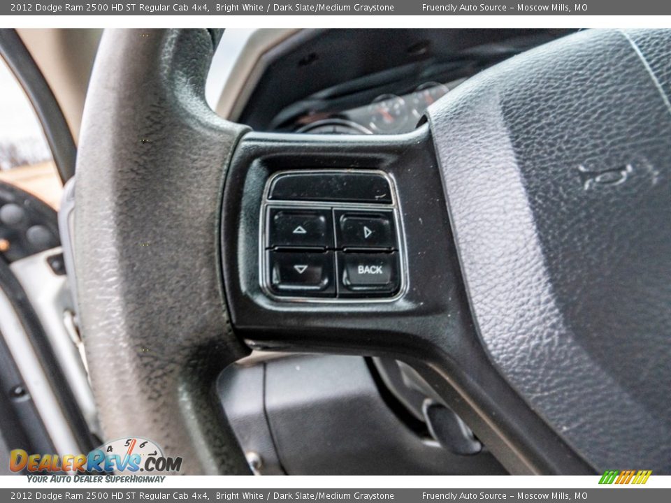 2012 Dodge Ram 2500 HD ST Regular Cab 4x4 Bright White / Dark Slate/Medium Graystone Photo #32