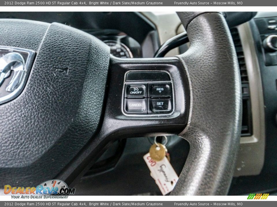 2012 Dodge Ram 2500 HD ST Regular Cab 4x4 Bright White / Dark Slate/Medium Graystone Photo #33