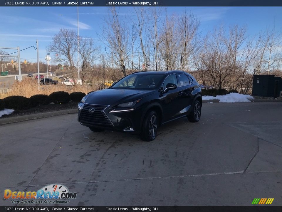 2021 Lexus NX 300 AWD Caviar / Glazed Caramel Photo #1