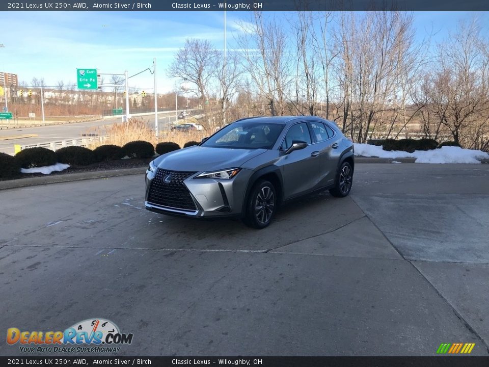 Front 3/4 View of 2021 Lexus UX 250h AWD Photo #1