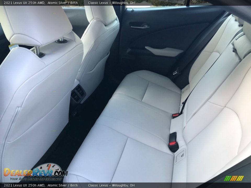 Rear Seat of 2021 Lexus UX 250h AWD Photo #3