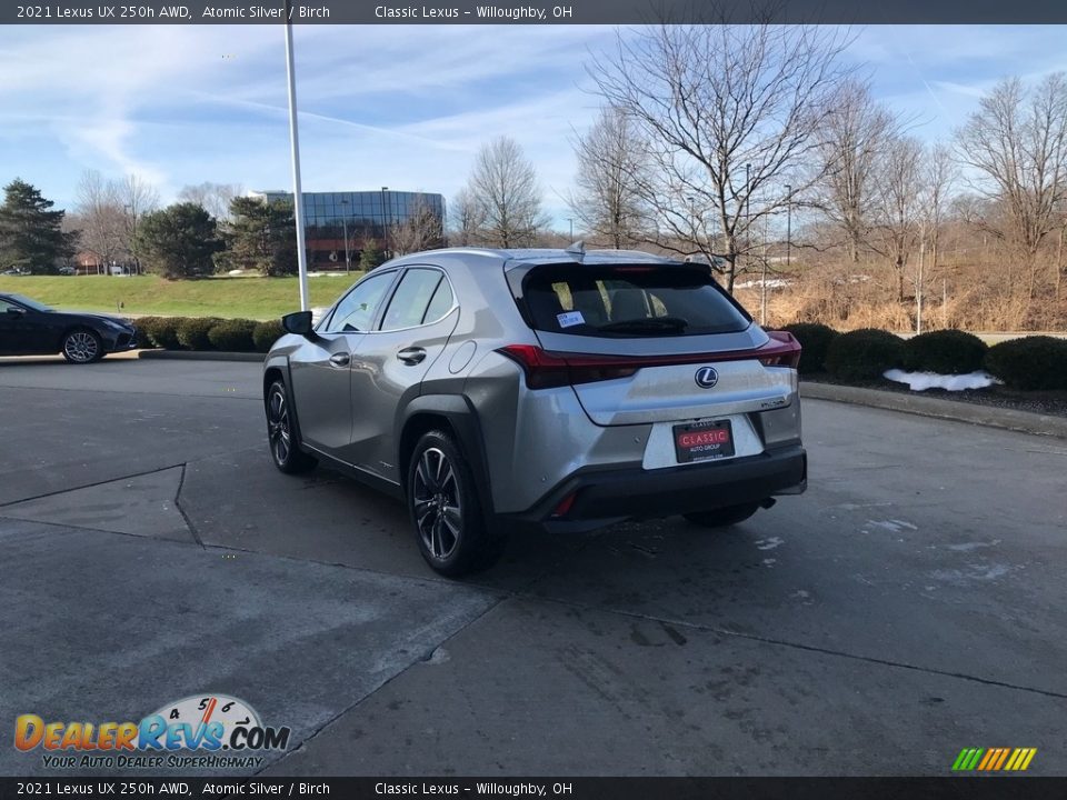 2021 Lexus UX 250h AWD Atomic Silver / Birch Photo #4