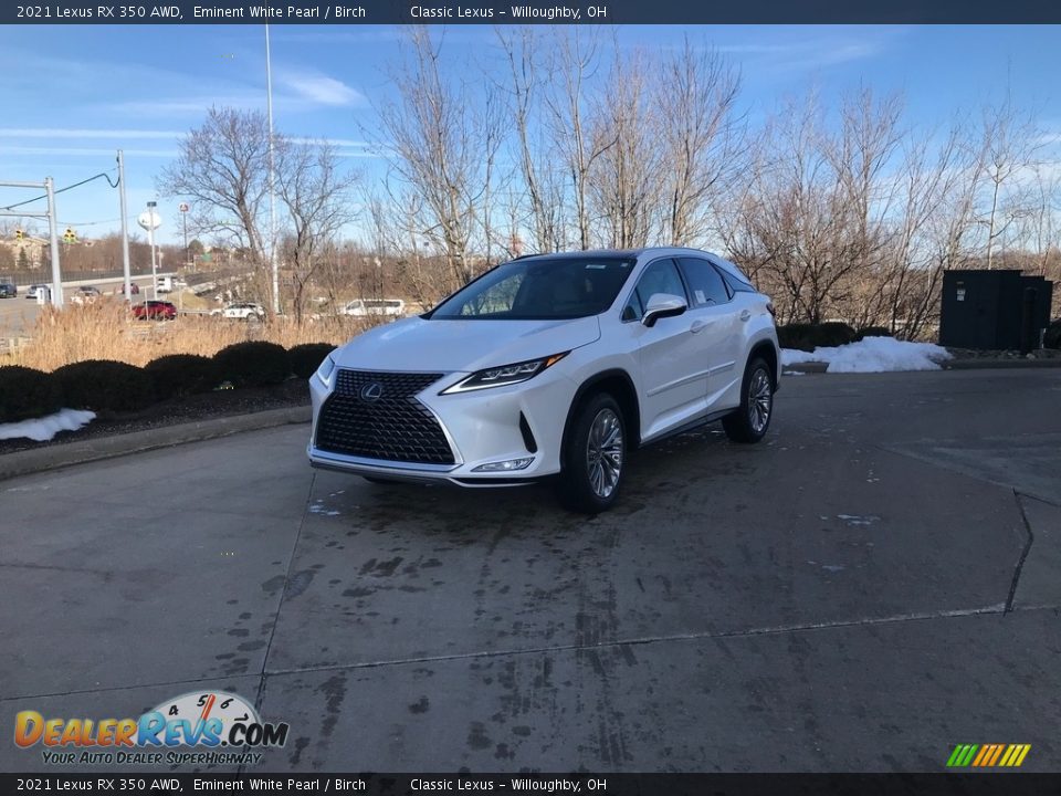 Front 3/4 View of 2021 Lexus RX 350 AWD Photo #1