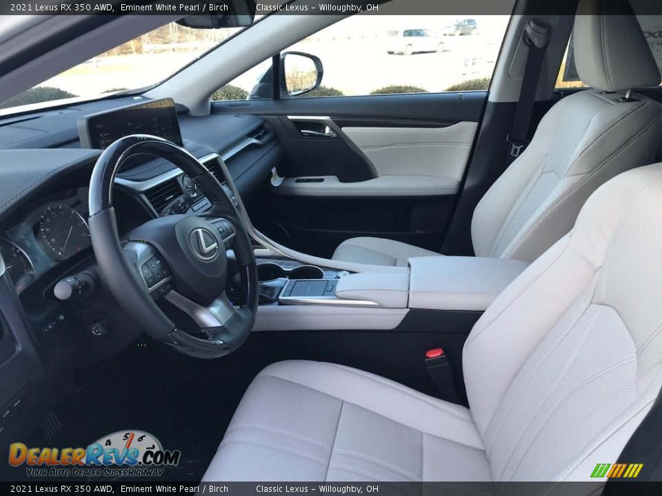 Front Seat of 2021 Lexus RX 350 AWD Photo #2