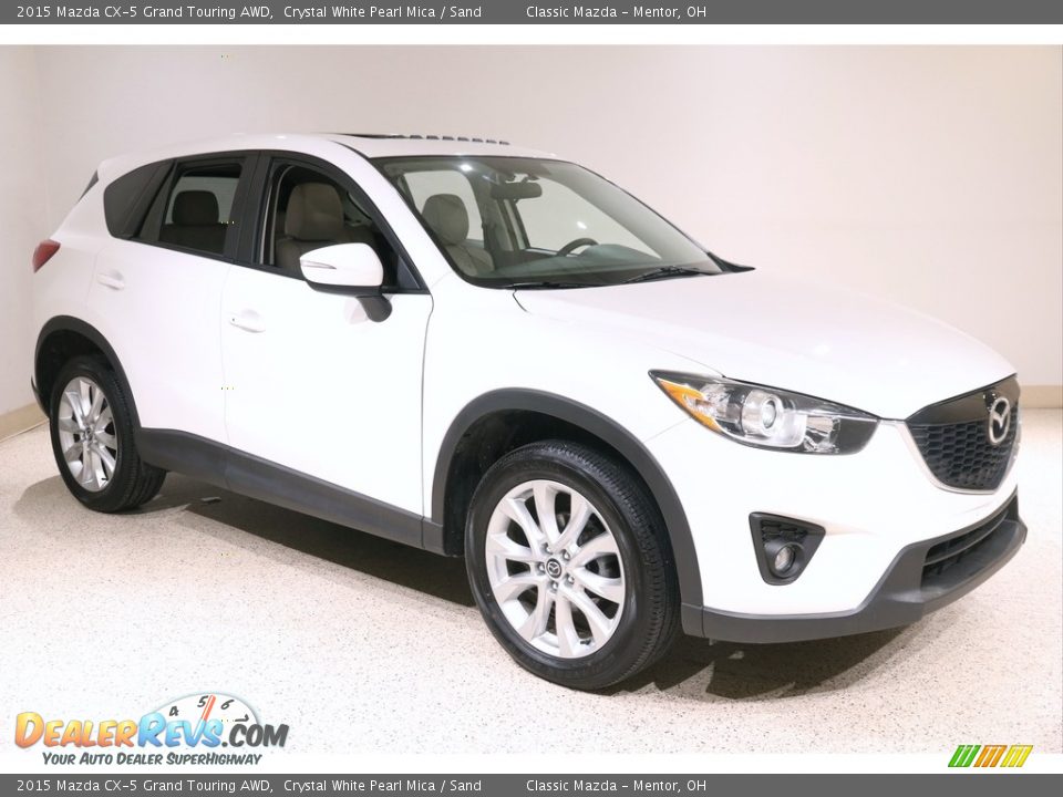 Front 3/4 View of 2015 Mazda CX-5 Grand Touring AWD Photo #1