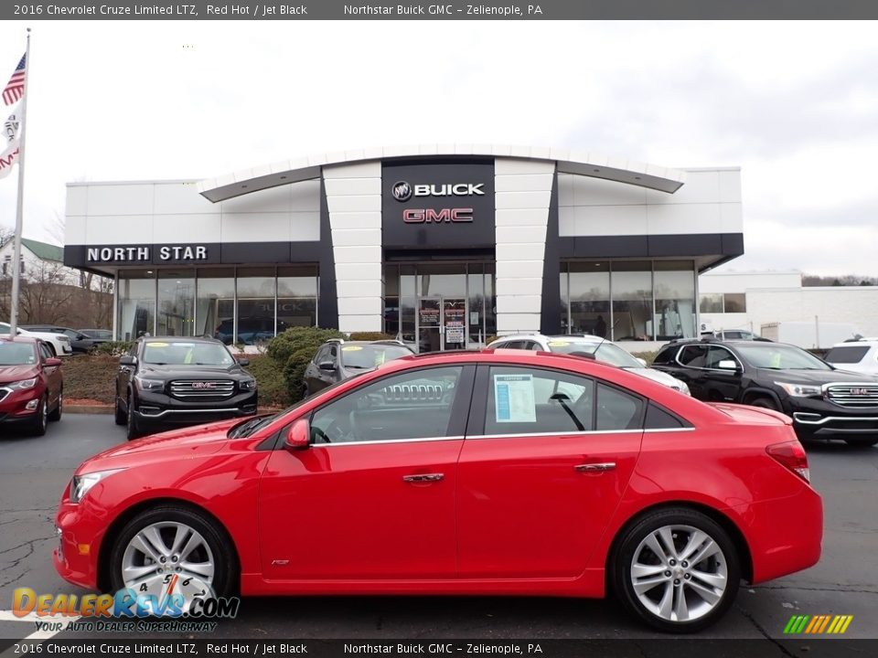 2016 Chevrolet Cruze Limited LTZ Red Hot / Jet Black Photo #1