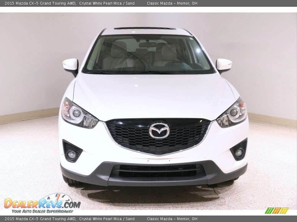 Crystal White Pearl Mica 2015 Mazda CX-5 Grand Touring AWD Photo #2