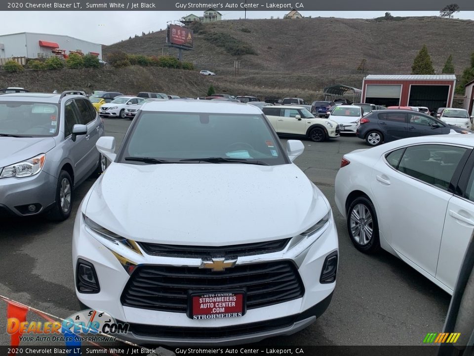 2020 Chevrolet Blazer LT Summit White / Jet Black Photo #2