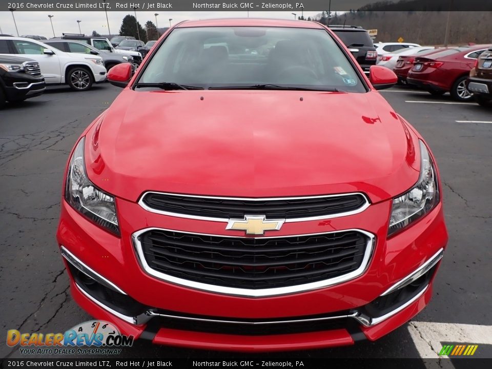 2016 Chevrolet Cruze Limited LTZ Red Hot / Jet Black Photo #3