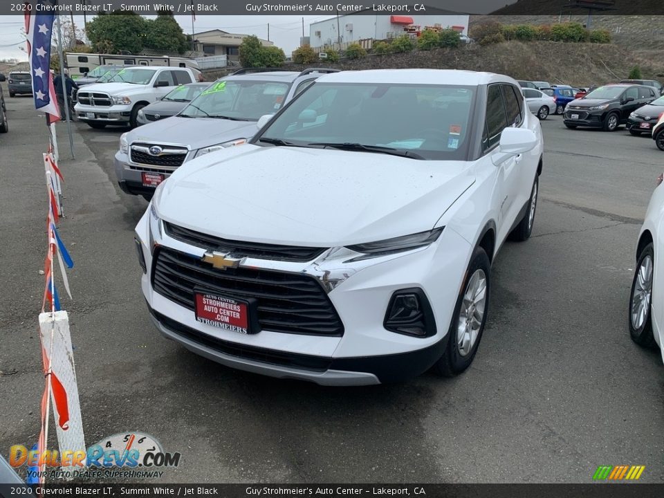 2020 Chevrolet Blazer LT Summit White / Jet Black Photo #3