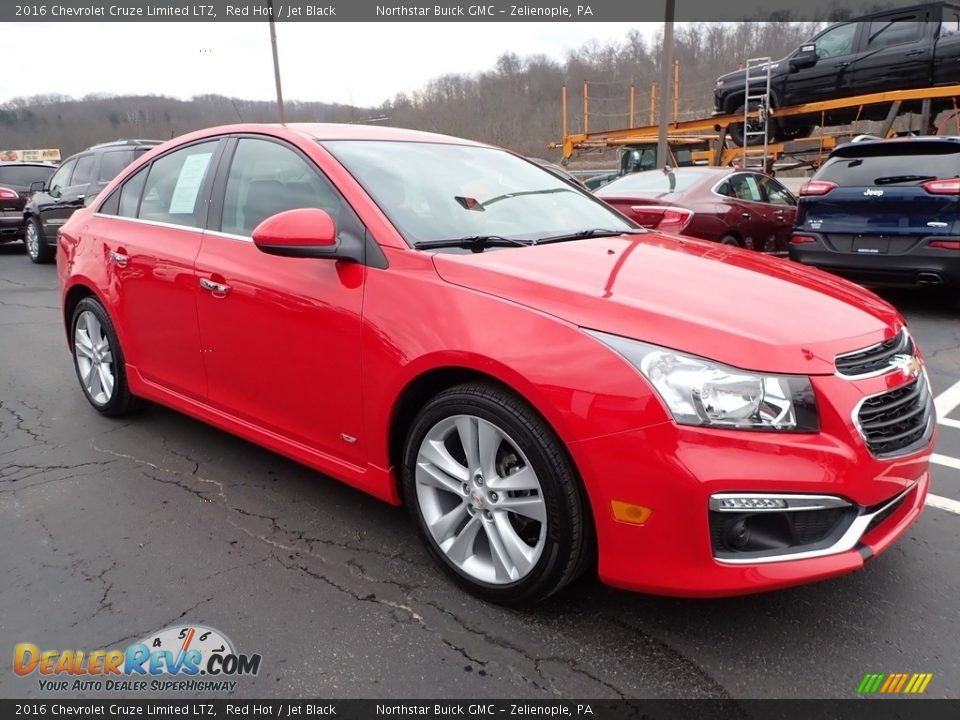 2016 Chevrolet Cruze Limited LTZ Red Hot / Jet Black Photo #4