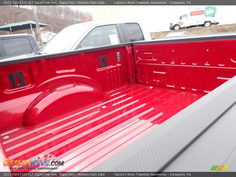 2021 Ford F150 XLT SuperCrew 4x4 Rapid Red / Medium Dark Slate Photo #5