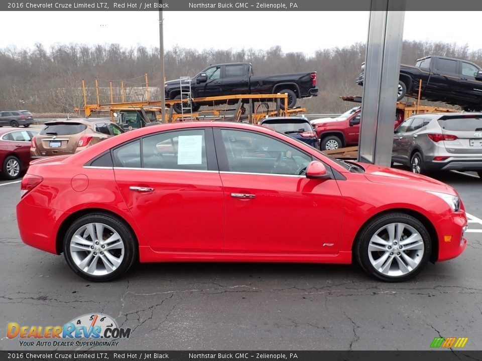 2016 Chevrolet Cruze Limited LTZ Red Hot / Jet Black Photo #5