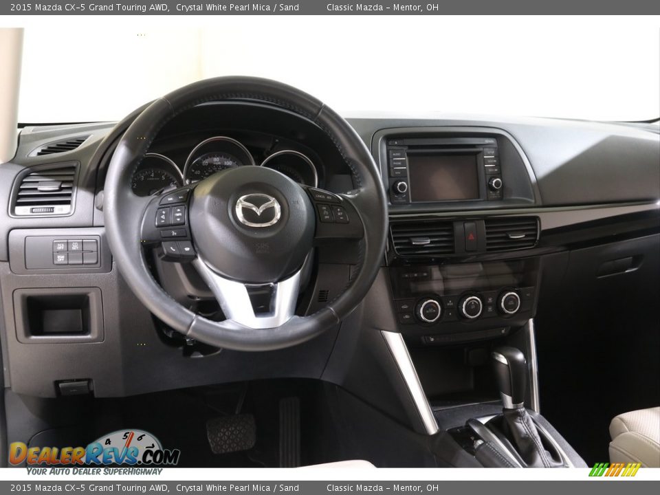 Dashboard of 2015 Mazda CX-5 Grand Touring AWD Photo #6