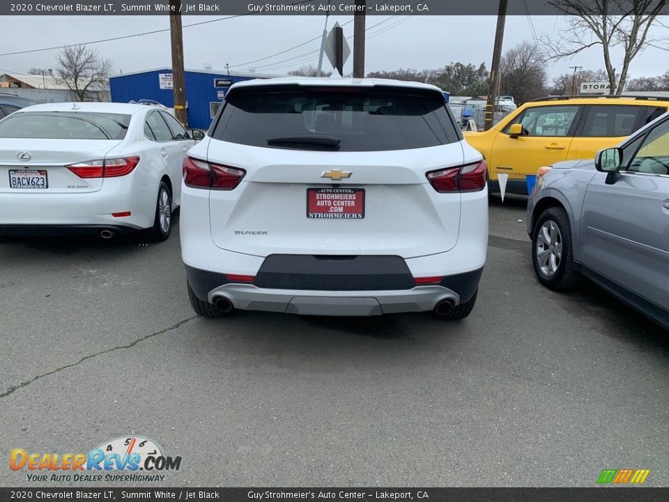 2020 Chevrolet Blazer LT Summit White / Jet Black Photo #6