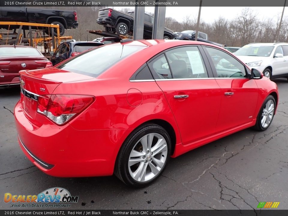 2016 Chevrolet Cruze Limited LTZ Red Hot / Jet Black Photo #8