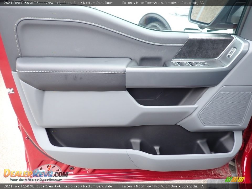 Door Panel of 2021 Ford F150 XLT SuperCrew 4x4 Photo #9