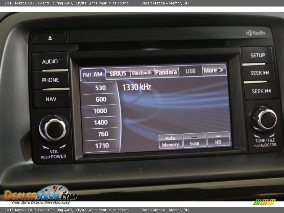Audio System of 2015 Mazda CX-5 Grand Touring AWD Photo #10