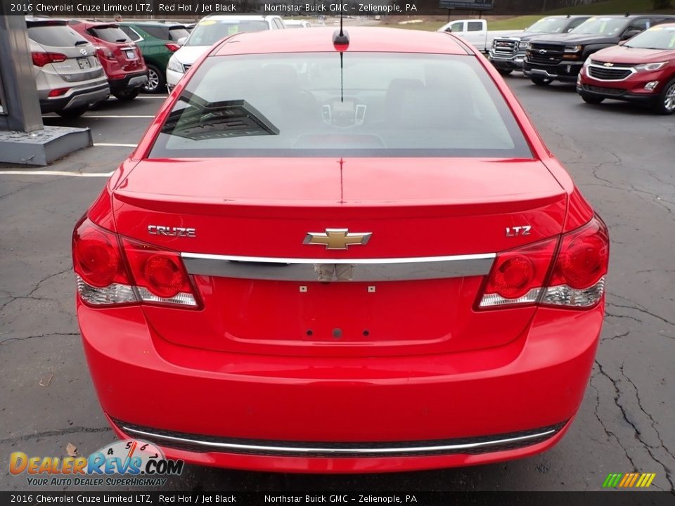 2016 Chevrolet Cruze Limited LTZ Red Hot / Jet Black Photo #9