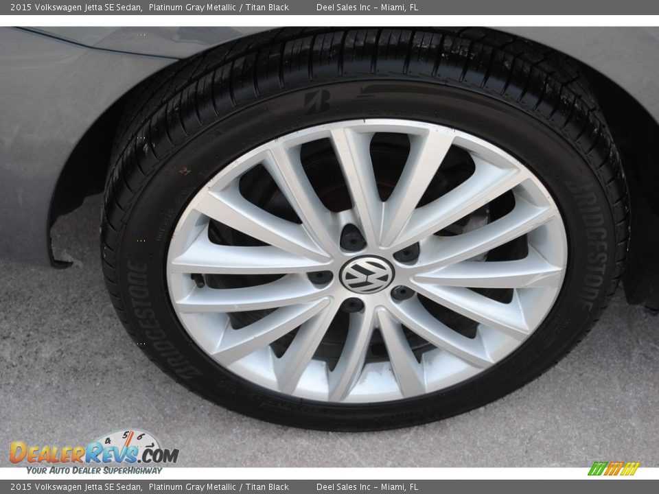 2015 Volkswagen Jetta SE Sedan Wheel Photo #10