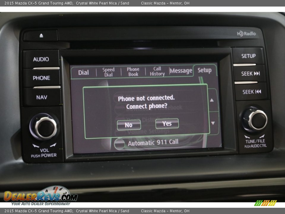 Controls of 2015 Mazda CX-5 Grand Touring AWD Photo #11