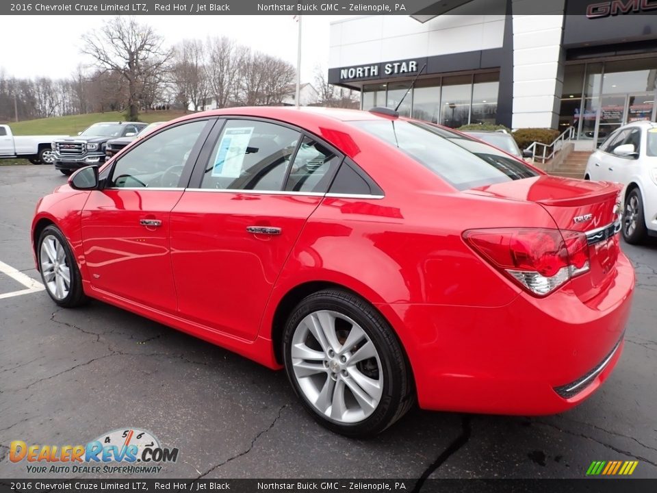 2016 Chevrolet Cruze Limited LTZ Red Hot / Jet Black Photo #11