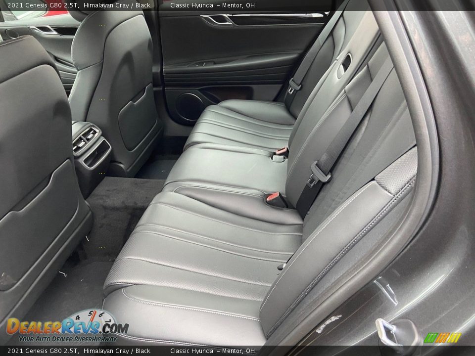 Rear Seat of 2021 Genesis G80 2.5T Photo #5