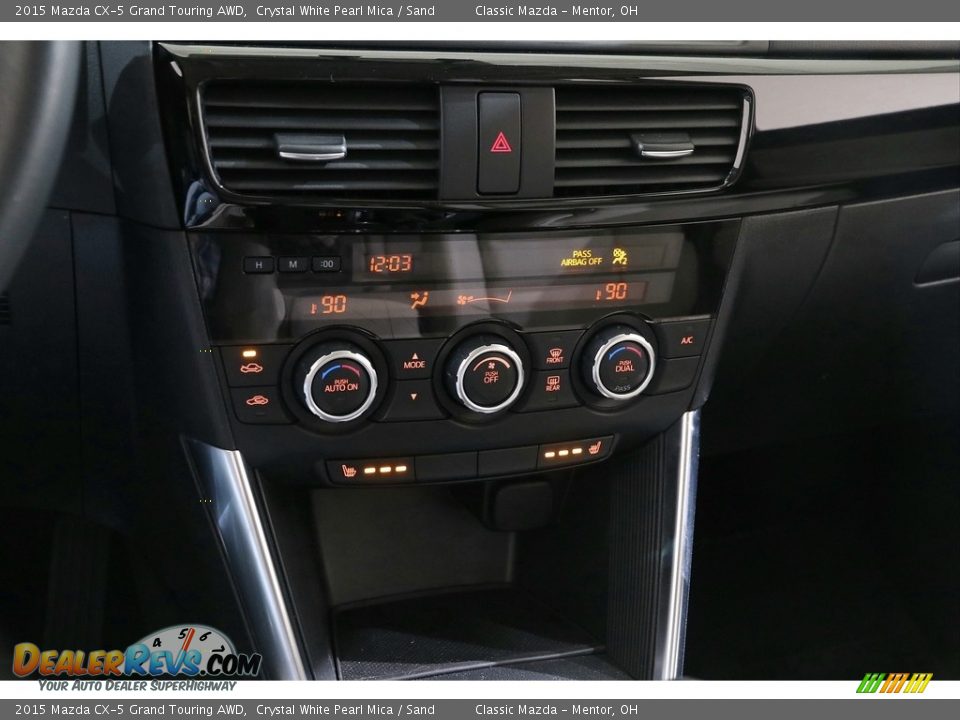 Controls of 2015 Mazda CX-5 Grand Touring AWD Photo #13