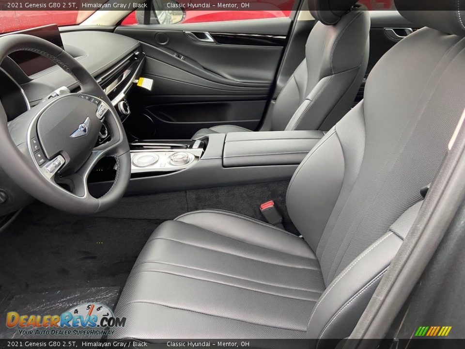 Front Seat of 2021 Genesis G80 2.5T Photo #6