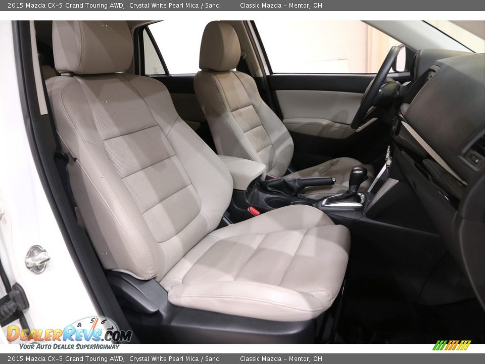 Front Seat of 2015 Mazda CX-5 Grand Touring AWD Photo #15