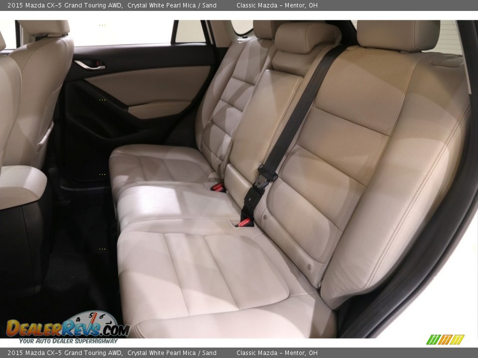 Rear Seat of 2015 Mazda CX-5 Grand Touring AWD Photo #17