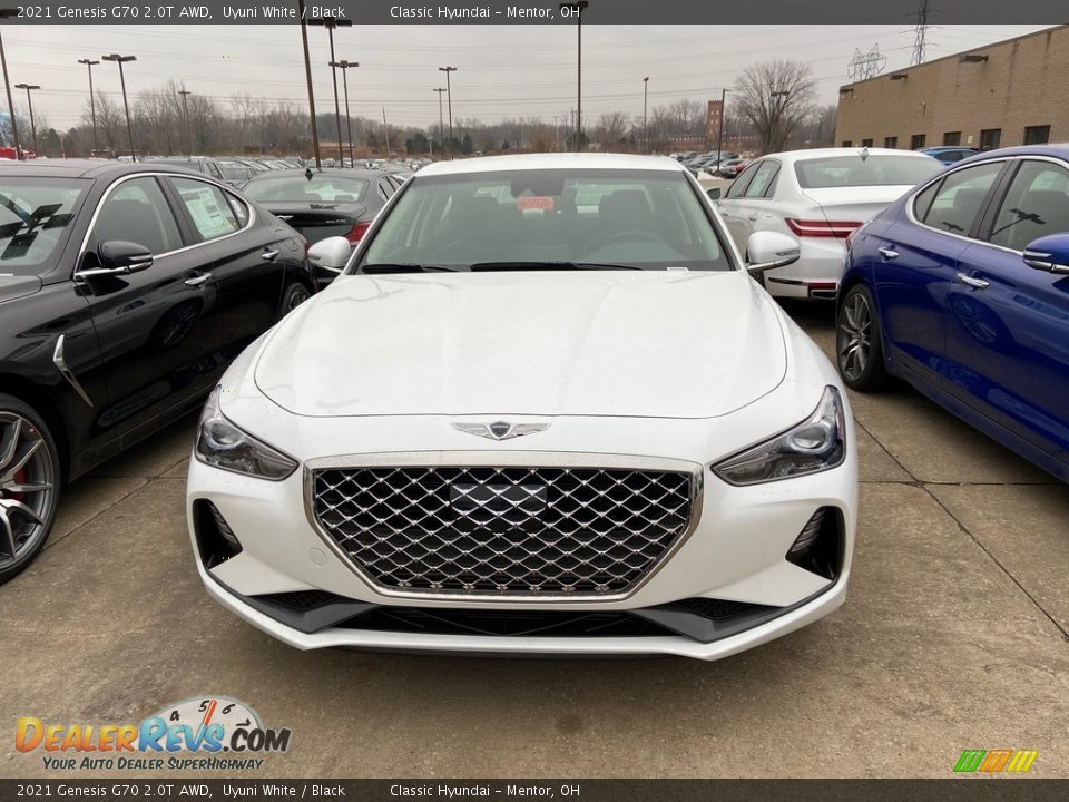 Uyuni White 2021 Genesis G70 2.0T AWD Photo #4