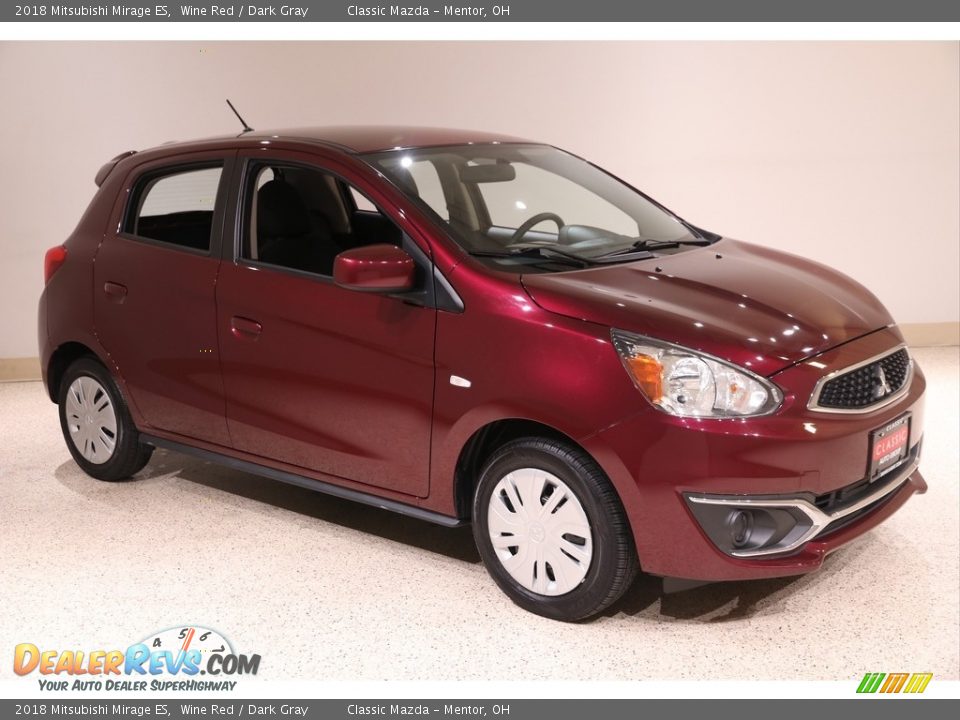 Front 3/4 View of 2018 Mitsubishi Mirage ES Photo #1