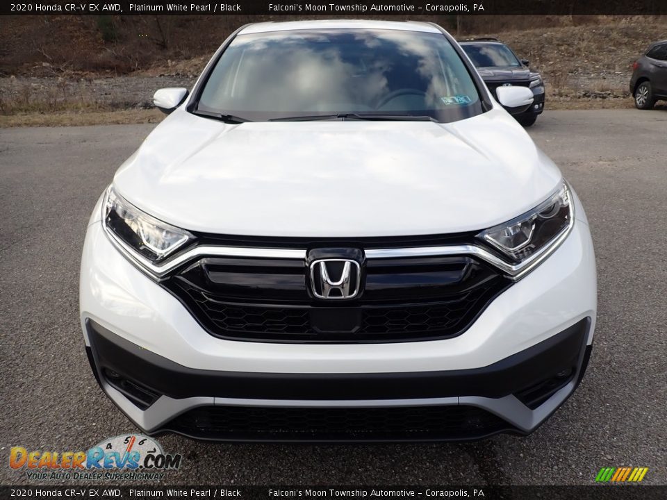 2020 Honda CR-V EX AWD Platinum White Pearl / Black Photo #7