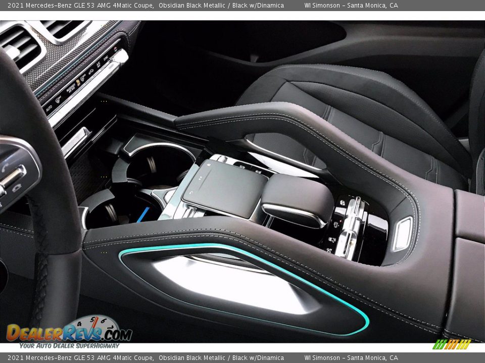 2021 Mercedes-Benz GLE 53 AMG 4Matic Coupe Obsidian Black Metallic / Black w/Dinamica Photo #7