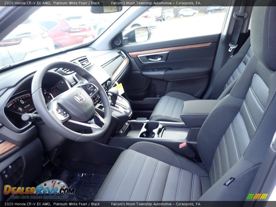 2020 Honda CR-V EX AWD Platinum White Pearl / Black Photo #8