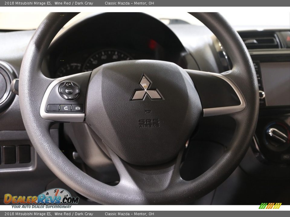 2018 Mitsubishi Mirage ES Steering Wheel Photo #7