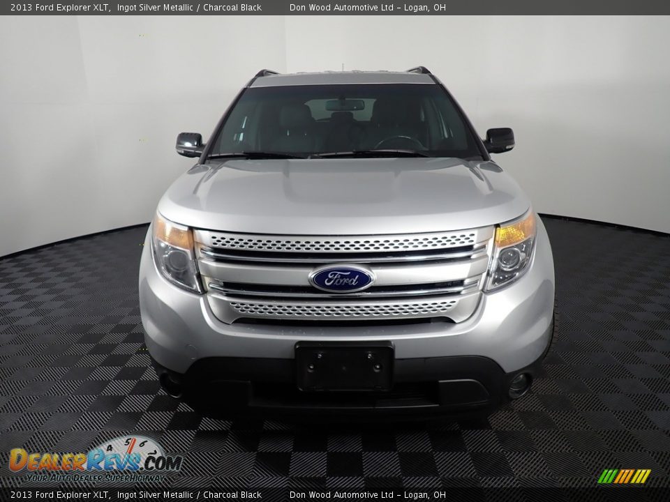 2013 Ford Explorer XLT Ingot Silver Metallic / Charcoal Black Photo #5