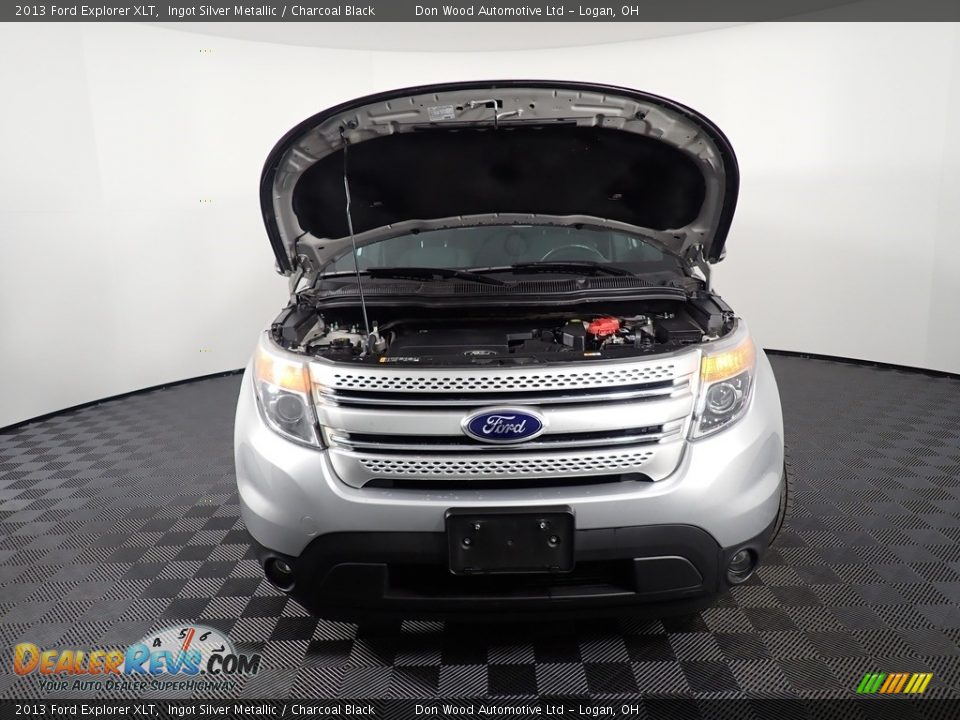 2013 Ford Explorer XLT Ingot Silver Metallic / Charcoal Black Photo #6