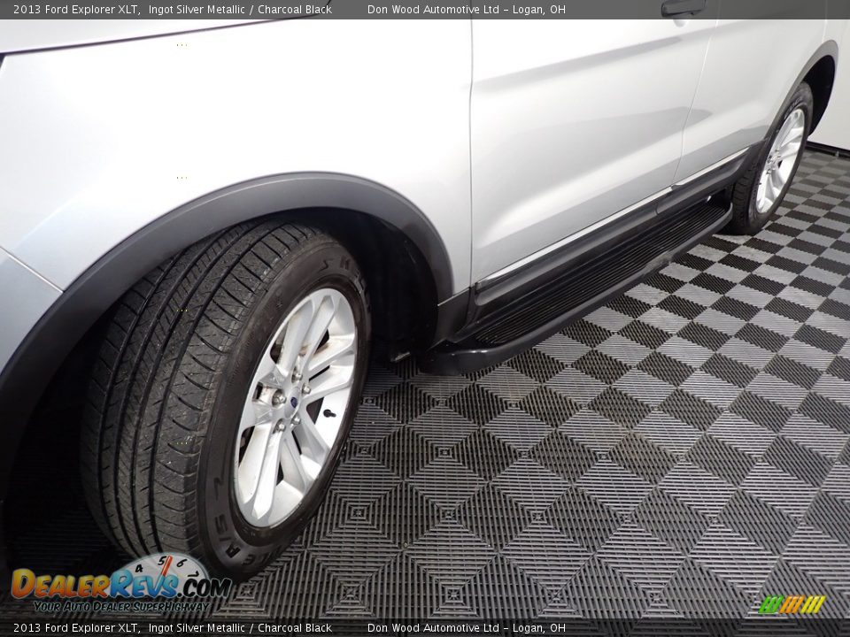 2013 Ford Explorer XLT Ingot Silver Metallic / Charcoal Black Photo #9
