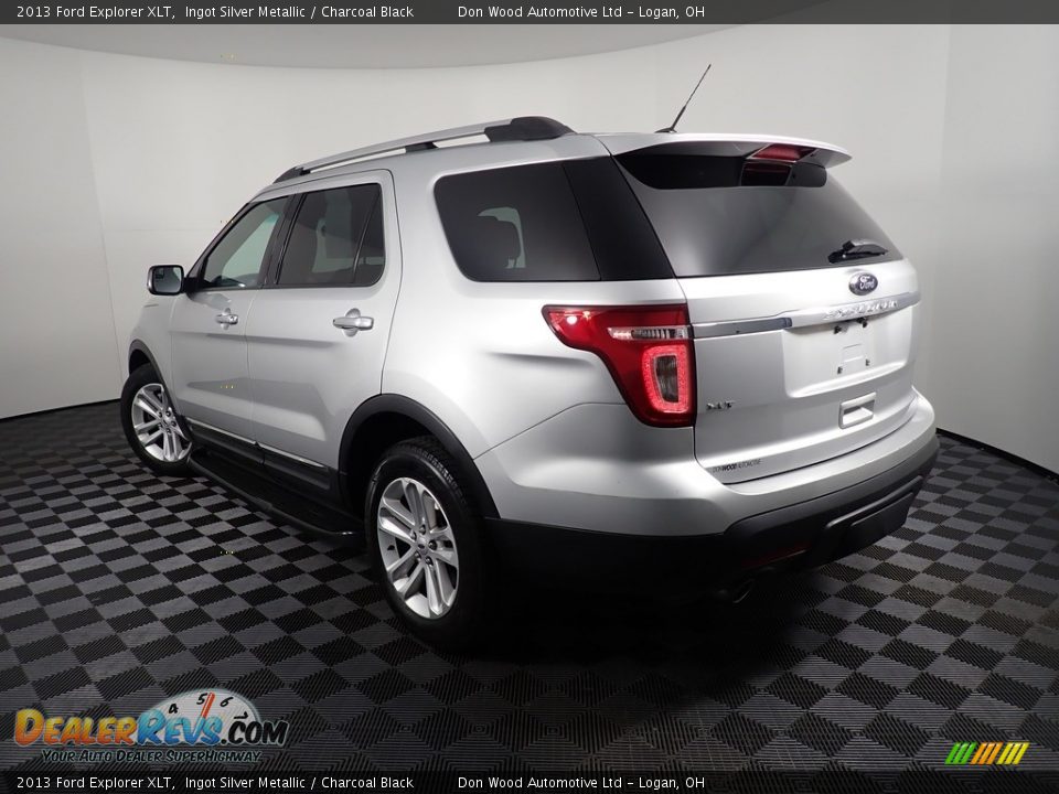 2013 Ford Explorer XLT Ingot Silver Metallic / Charcoal Black Photo #11